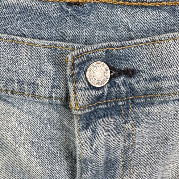 Levi's 527 Slim Bootcut Stretch Fit Jeans Light Wash Blue Men's Size 38x32 READ - Picture 4 of 8